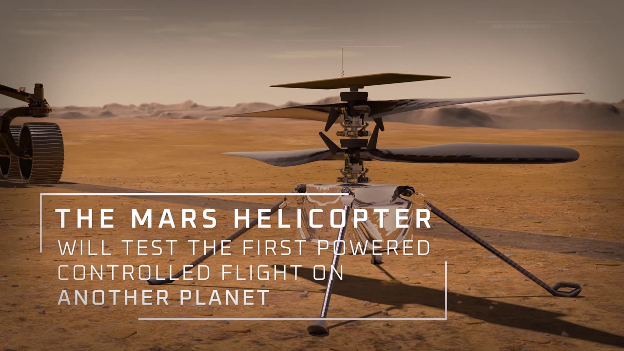 Mars Helicopter Prepares for Takeoff (Mission Trailer)