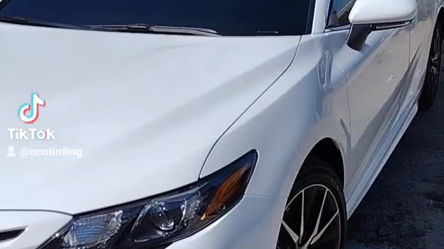 Tinted all the windows on this Toyota Camry!