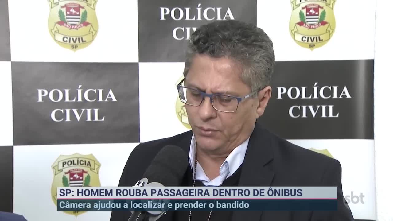 Bandido tira barba para tentar despistar a polícia, mas é preso