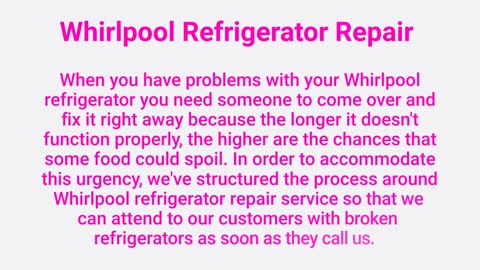 Pacific Appliance Repair Services, INC | Whirlpool Appliance Repairs in Los Angeles, CA