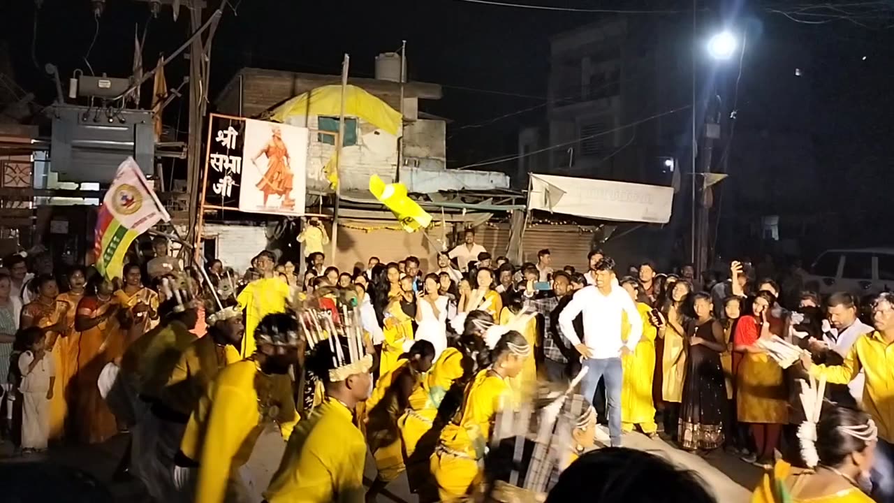Indian traditional Gondi Dance