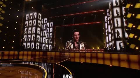 Elvis Edited Hound Dog Cover Song America's Got Talent Performance