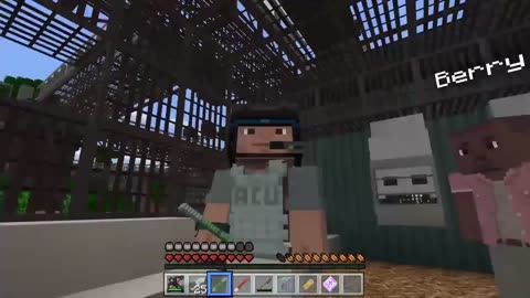 INDORAPTOR Vs INDOMINUS REX!!! - Jurassic World Minecraft DLC