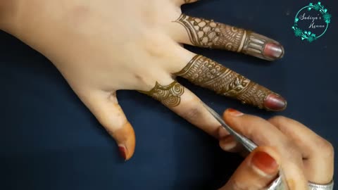 Mehndi class-31 | latest finger mehndi design | finger mehndi | Mehndi kaise sikhe | Mehndi course