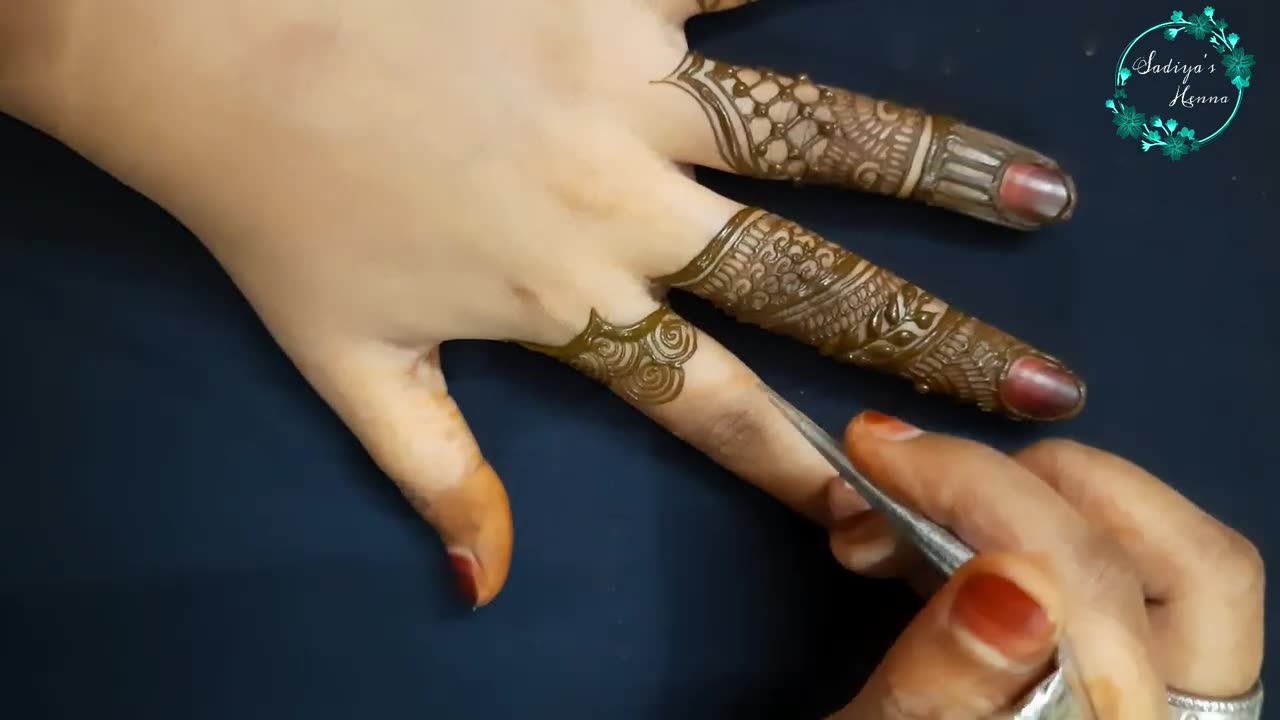 Mehndi class-31 | latest finger mehndi design | finger mehndi | Mehndi kaise sikhe | Mehndi course