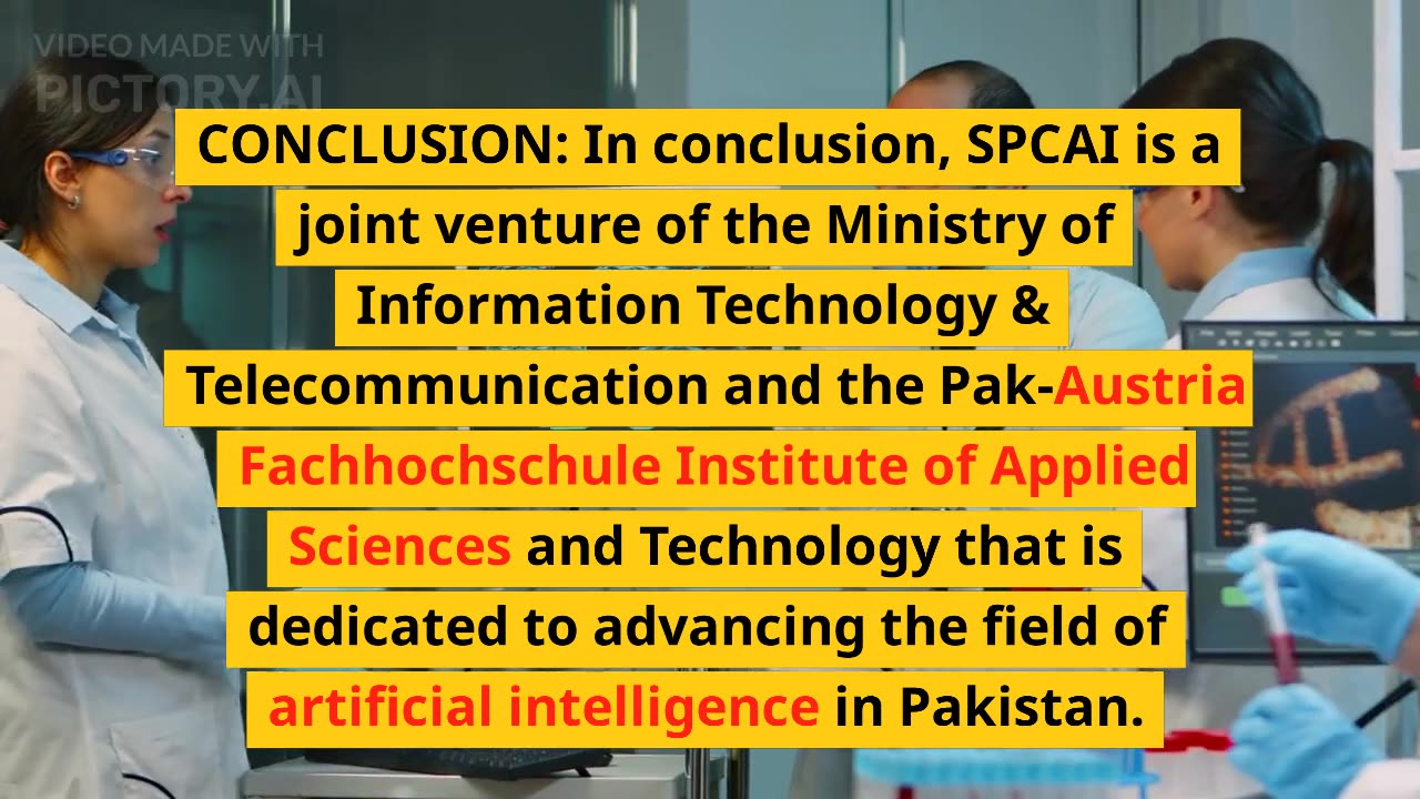 Artifical Intelligence Research Center SPCAI, Inovation, Impact