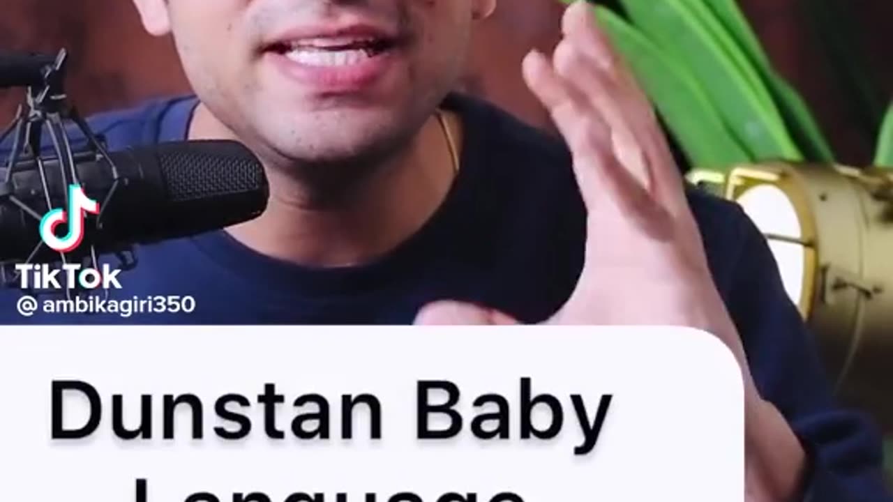 Dustin baby language