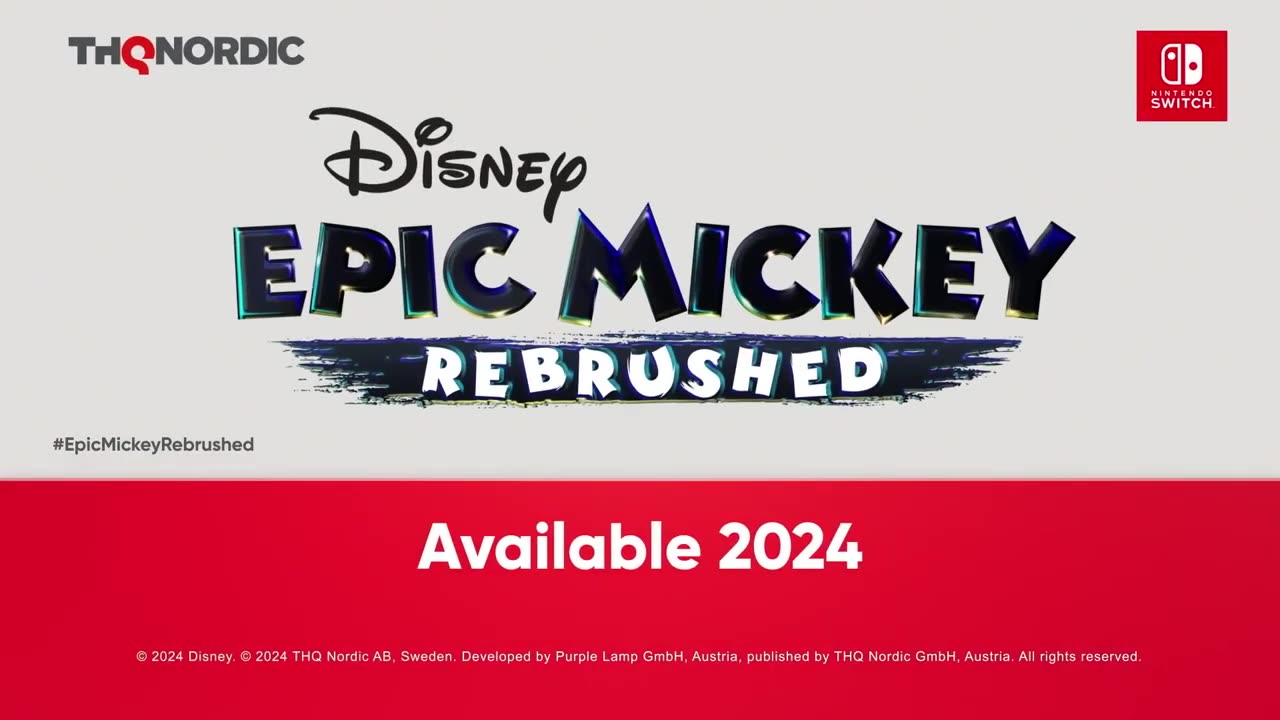Disney Epic Mickey_ Rebrushed - Nintendo Switch Trailer _ Nintendo Direct 2024