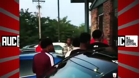 Rapper Lil baby vs goons (explicit)