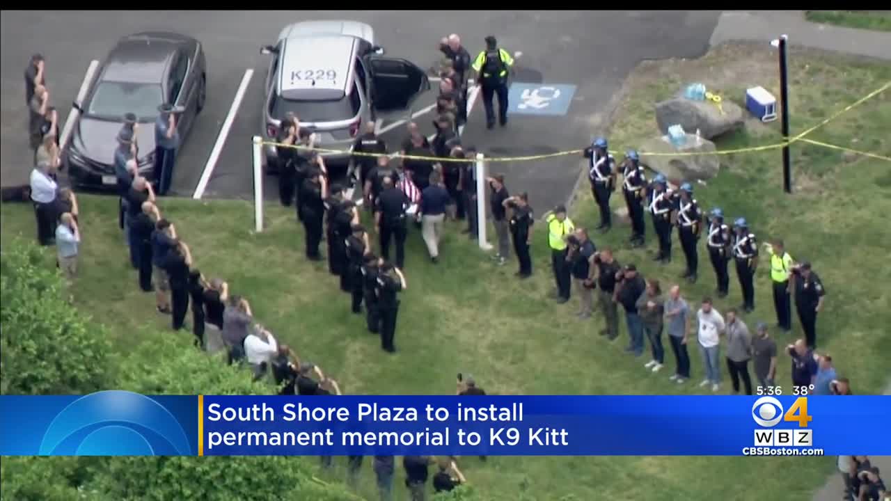 South Shore Plaza to install permanent memorial to K9 Kitt