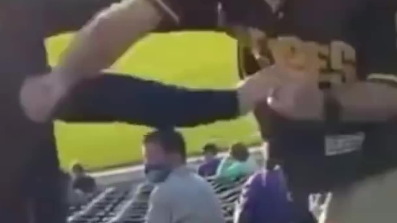 Padres Fan Knocks out Rockies Fan '22 #MLB #FanFight #FanFights