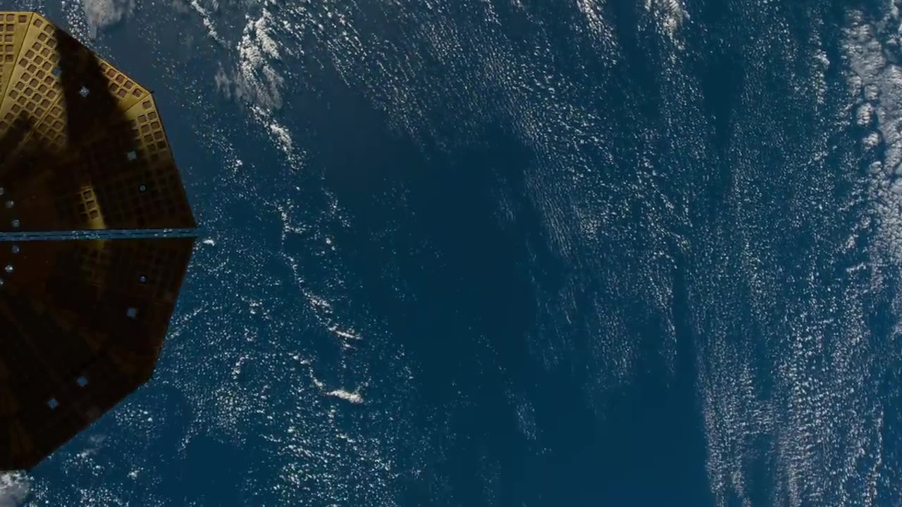 Earth from space in 4k