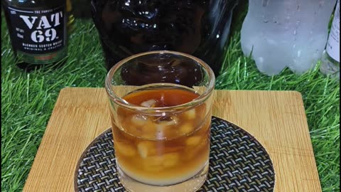 OLD MONK FIRE SHOT