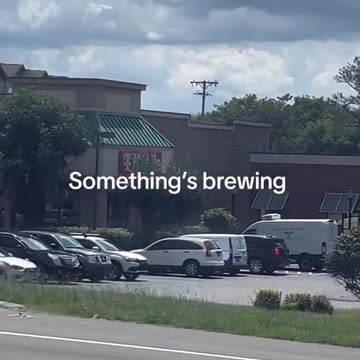 Strange Cloud Formation