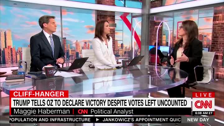 CNN Guest Flips Out Over Trump Telling Dr. Oz to Declare Victory Despite Uncounted Votes