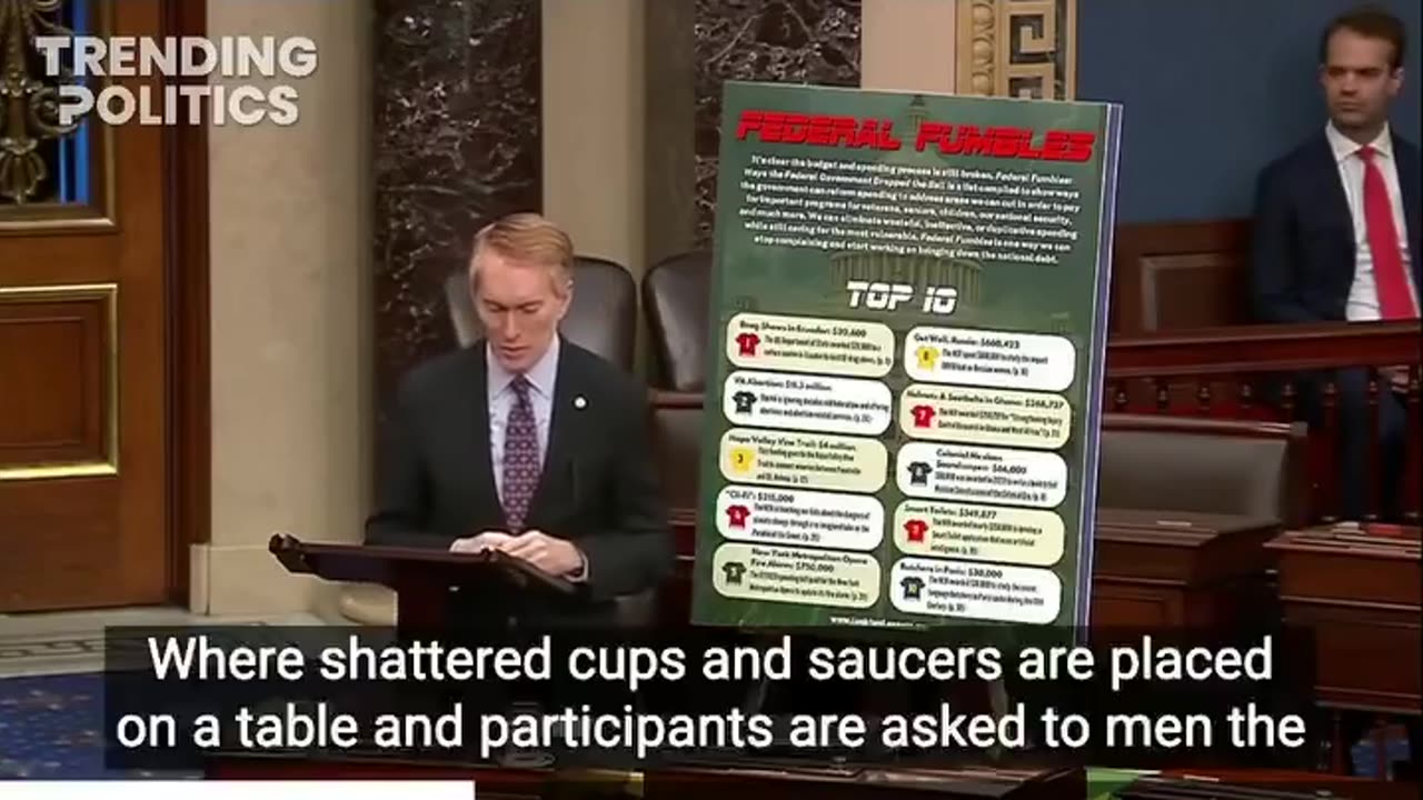 Attention DOGE: Sen Langford reveals these insane uses of your tax dollars: