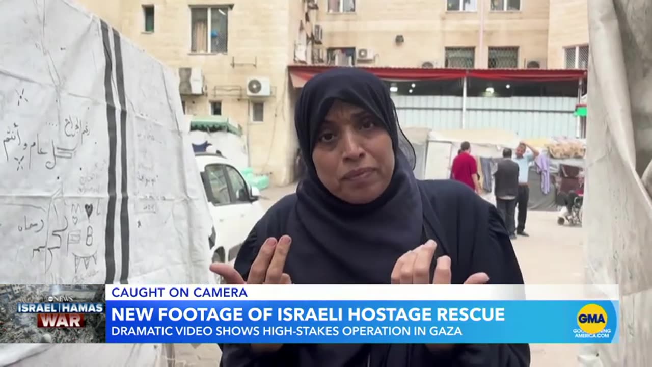 New video shows hostages rescued by Israel ABC News