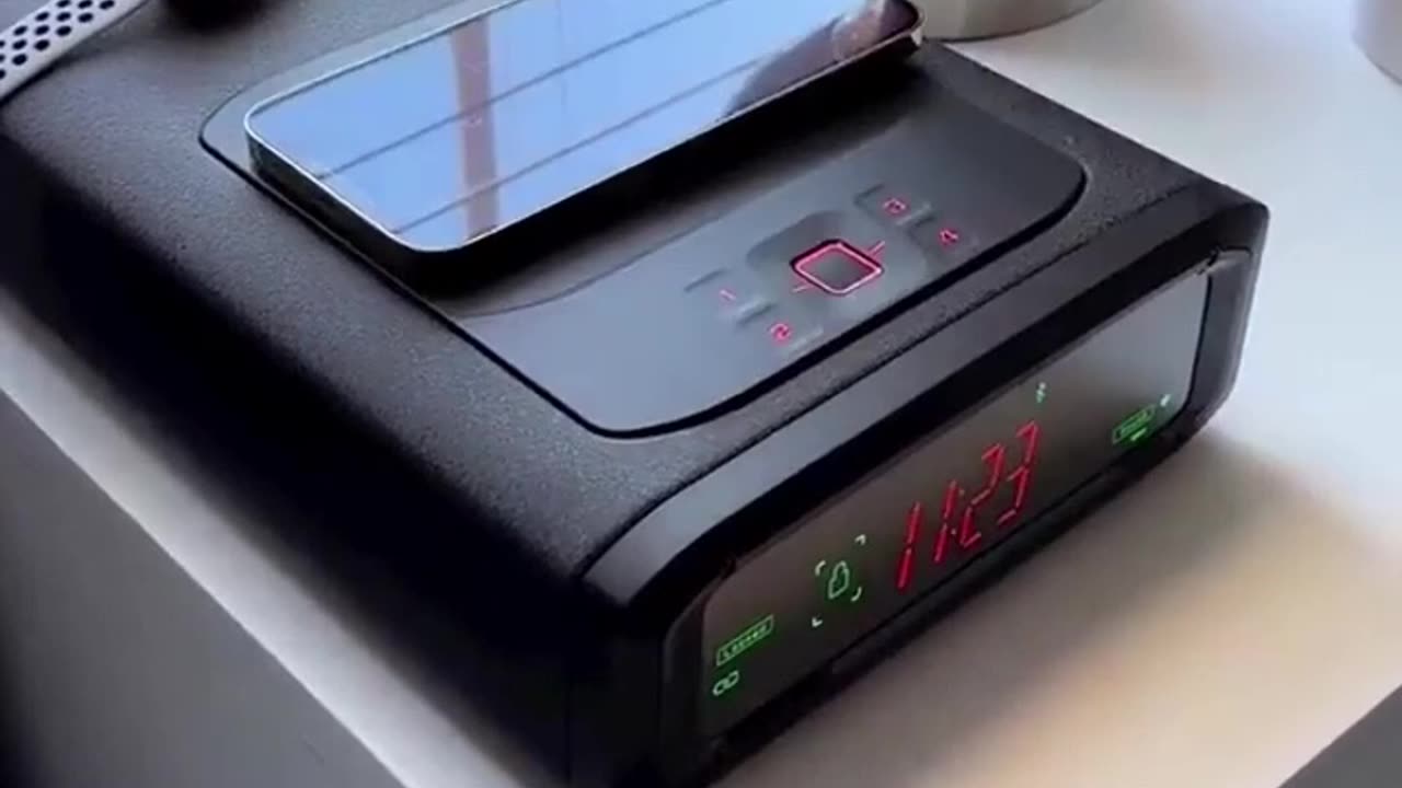 Wireless Charging Clock