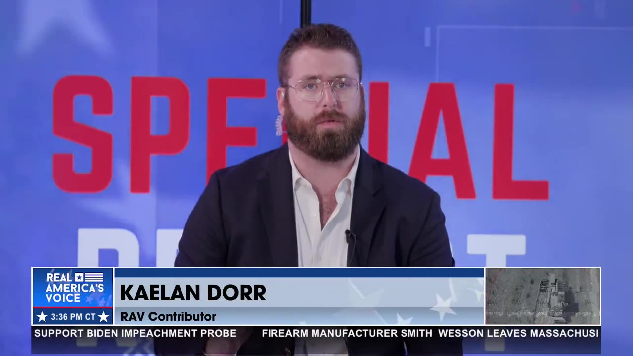 Kaelan Dorr calls Democrat party "ideologically unhinged"