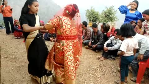 Wedding video in Nepali Village