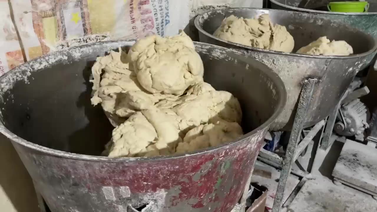 Legendary SAMARKAND breads. 15 000 loaves a day. How to make bread