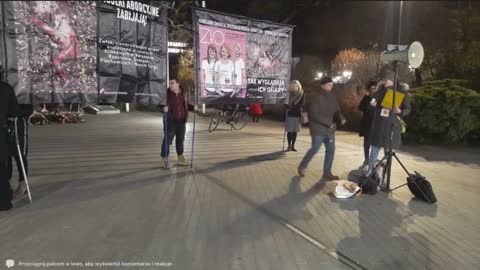 Pikieta antyaborcyjna pro prawo do życia Opole