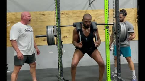 UFC Champion Jon Bones Jones training For Heavyweight fiths