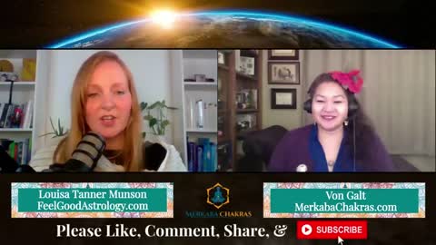 Future Astrology, 5D Parents & Raising X-Men Generation w/Louisa Munson: Merkaba Chakras Podcast #39