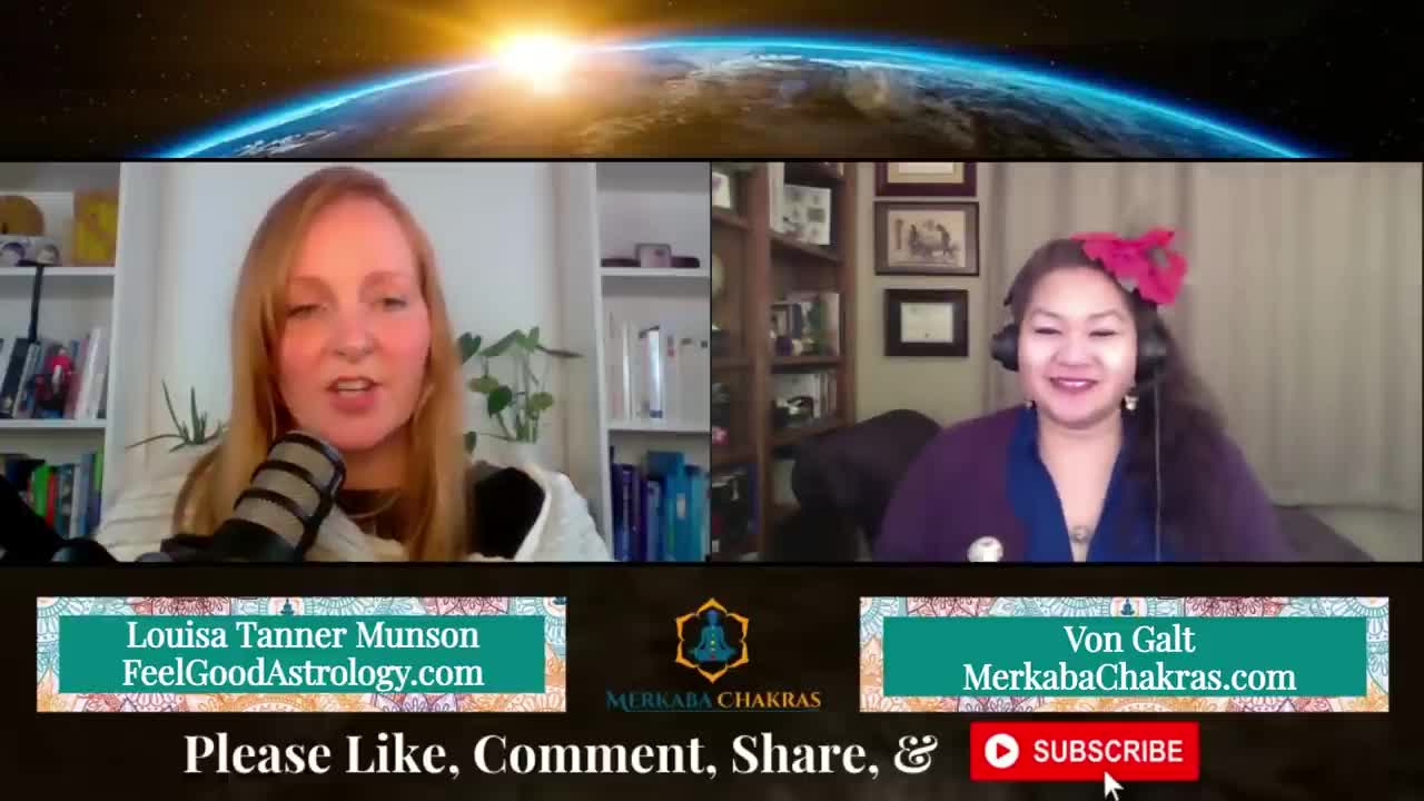 Future Astrology, 5D Parents & Raising X-Men Generation w/Louisa Munson: Merkaba Chakras Podcast #39