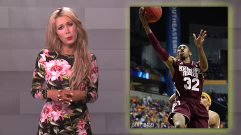 College Player Fails To Dunk Over A Pancake