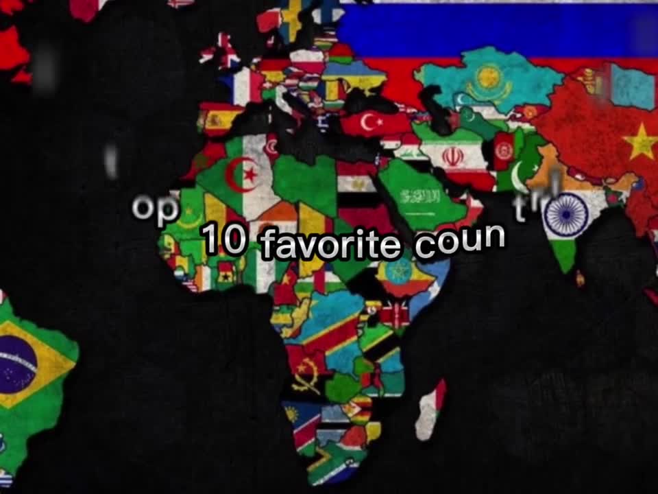 My top 10 favorite countries in the world