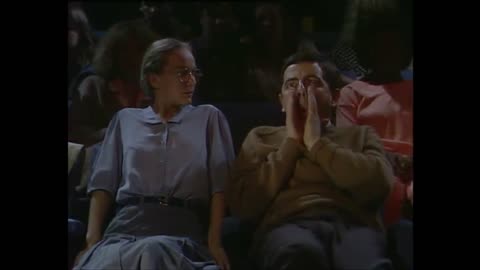 Mr.Bean Watching Horror Comedy Movie