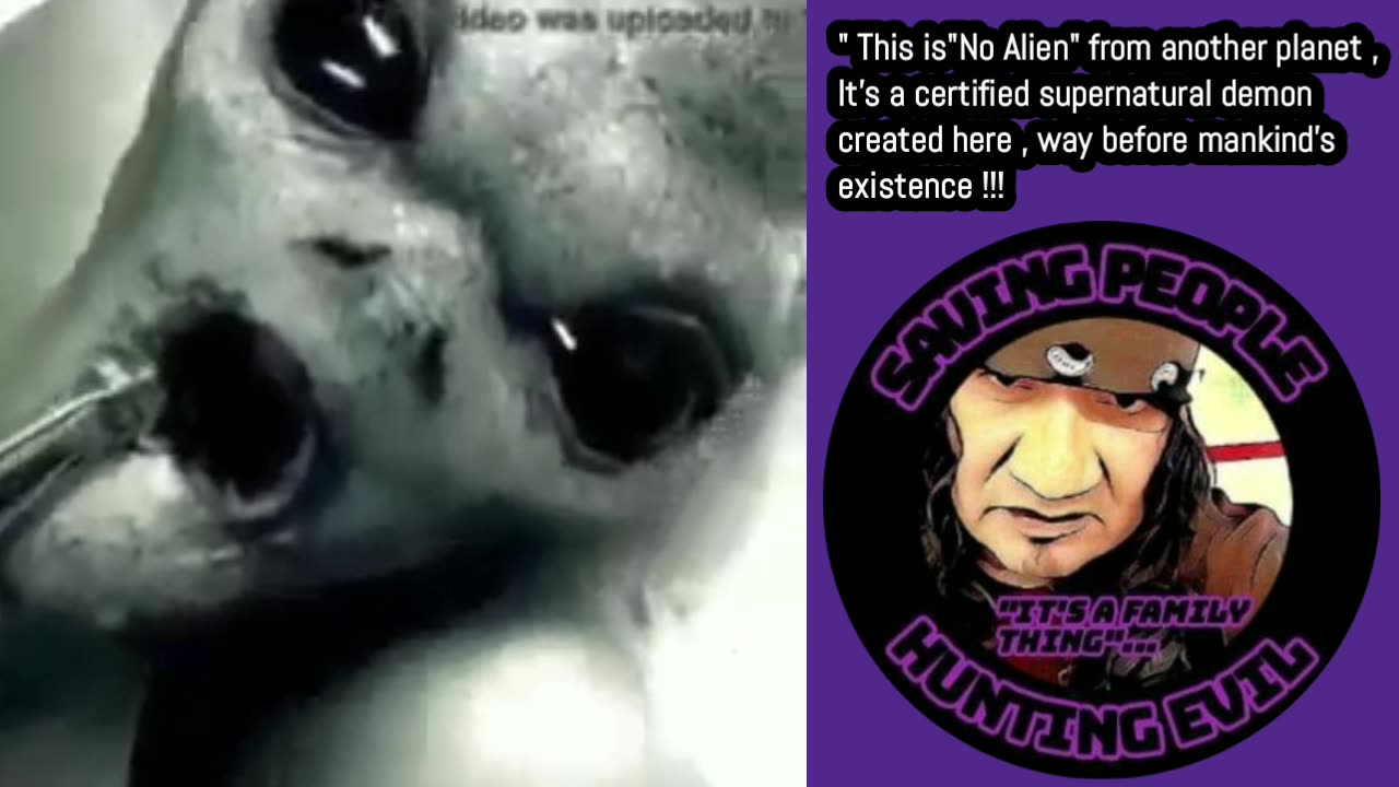 THIS IS NO ALIEN FROM SOME OTHER WORLD , THIS IS A CERTIFIED DEMON FROM THE 4D...