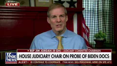 Chairman Jim Jordan SLAMS Double Standard for Biden's Classified Documents Scandal