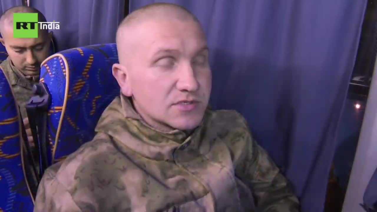 Russian Troops Return Home - after 'Horror' of Kiev Forces' Captivity