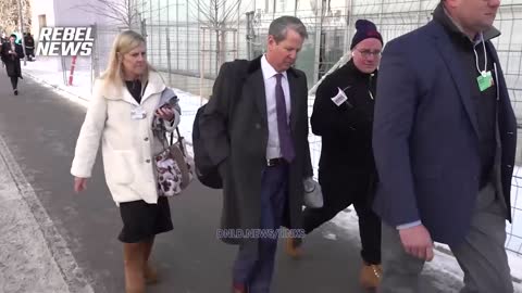 Brian Kemp Confronted By Rebel News Reporters At The World Economic Forum - 1/19/23