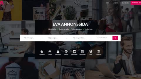 Eva Annonssida