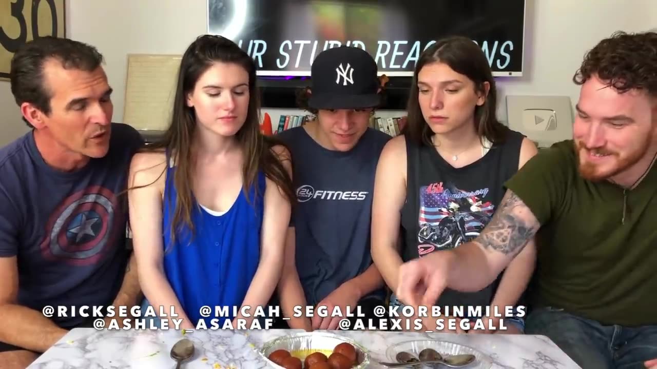 Americans try Indian Food