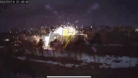 Powerful missile attack and explosion in Kharkiv