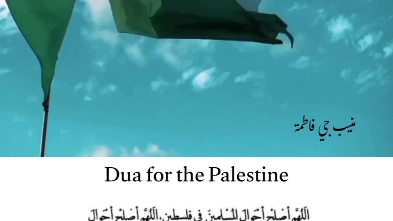 Dua for Palestine π΅πΈβπ»