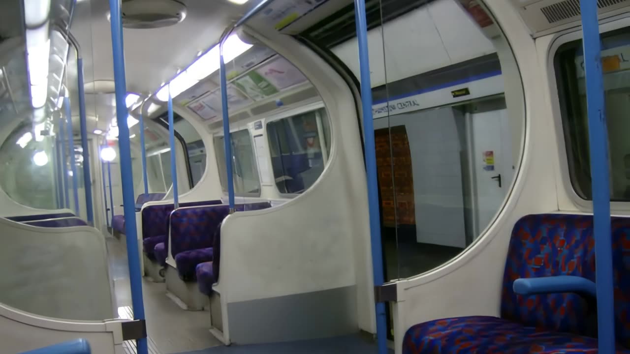 Victoria Line - 1967 stock interior