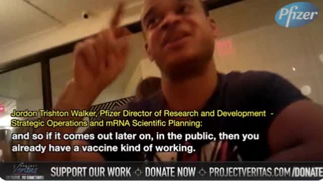 Pfizer Executive Filmed by Project Veritas