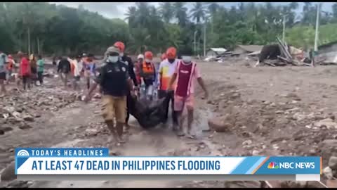 Dangerous Flooding In The Philippines Leaves At Least 47 Dead