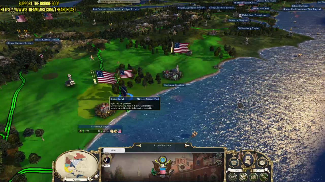 Empire Total War 2 The Thirteen Colonies No More! USA! USA! USA!