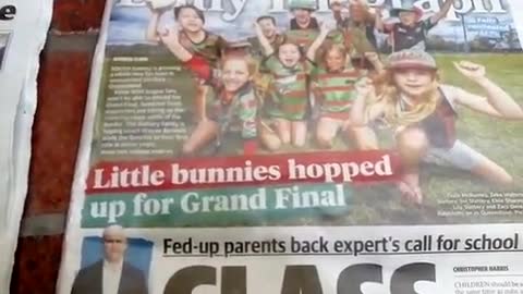 Follow the white rabbit in Daily Telegraph's NRL Grand Final stories