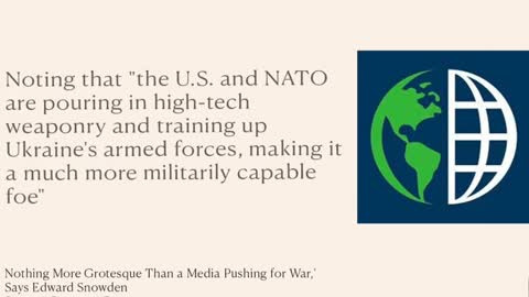 Media and Other Interests Want a War in Ukraine