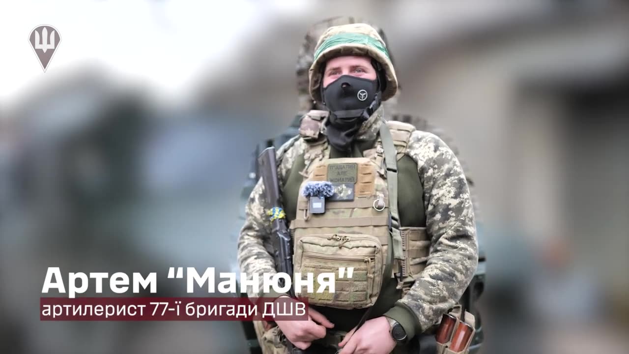 Артилеристи-десантники з гаубиць M119 знищують окупантів в районі Бахмуту
