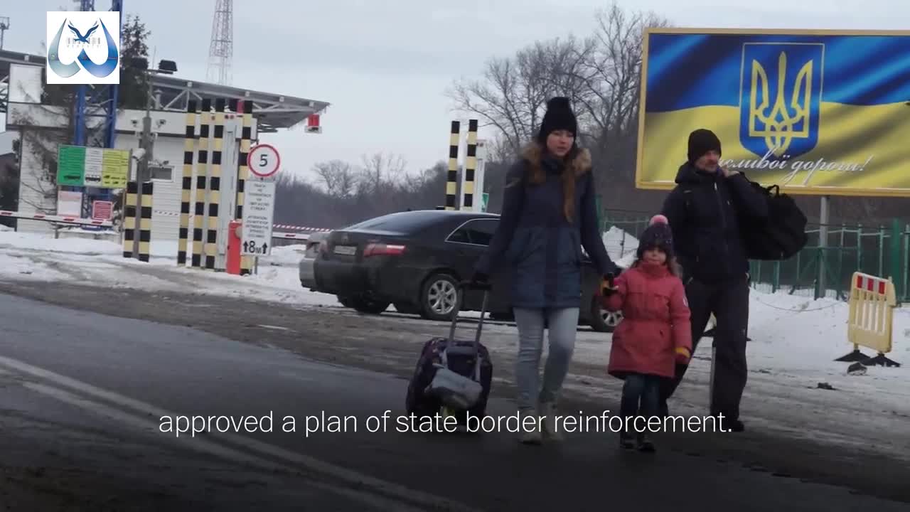 Soldiers are on high alert at Ukraine’s northeastern border, near Kharkiv