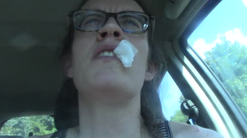 playing music w/ gauze in my mouth...pathetic or impressive?