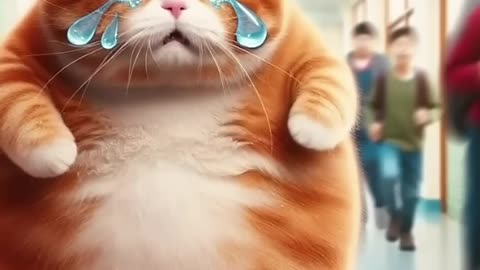 The story of a fat cat who decided to exercise